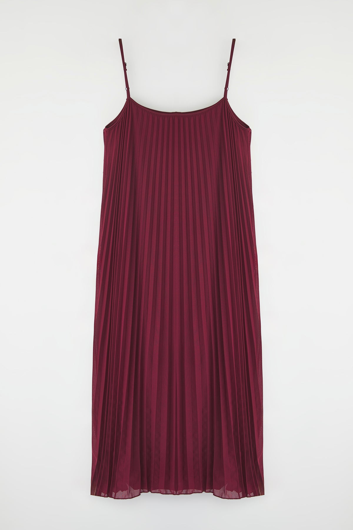 Halter Neck Sleeveless Pleated Maxi Dress