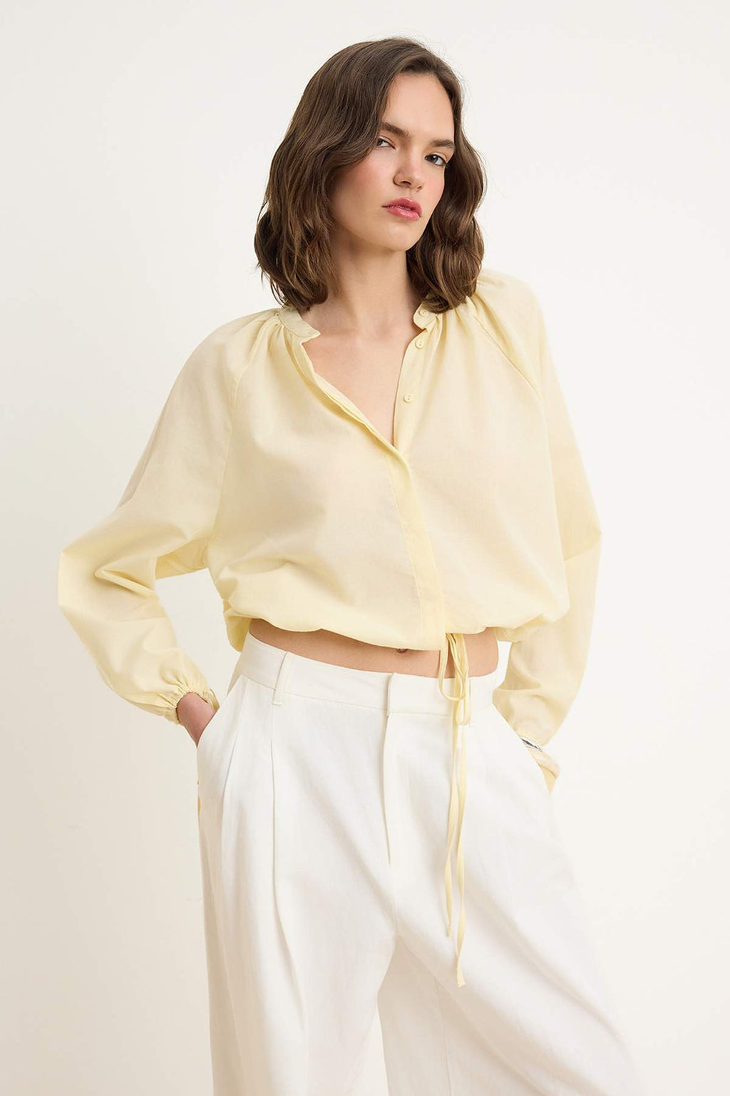Long Sleeve Relaxed Fit Shirt