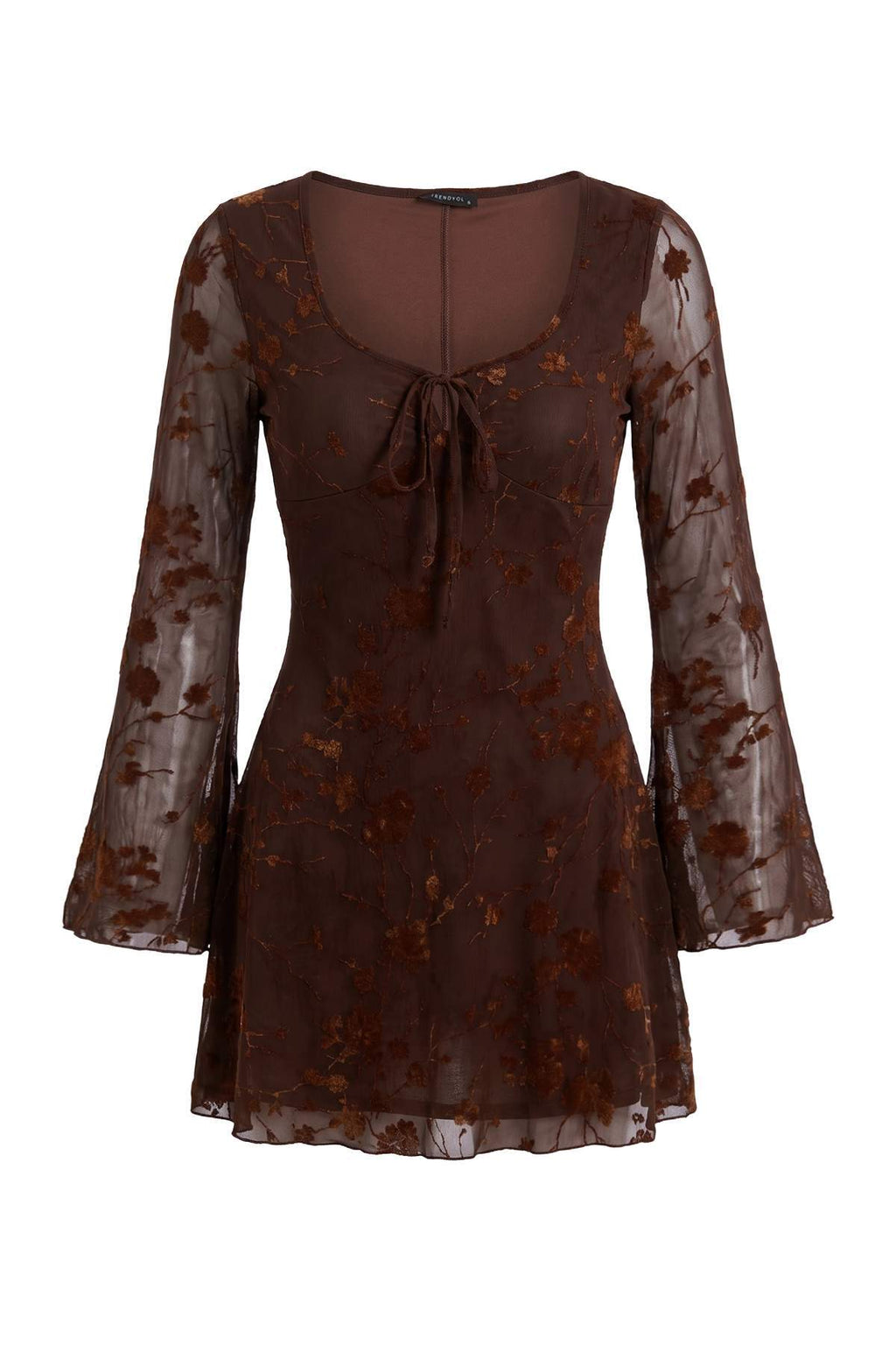 Scoop Neck Cap Sleeve Mini Skater Dress