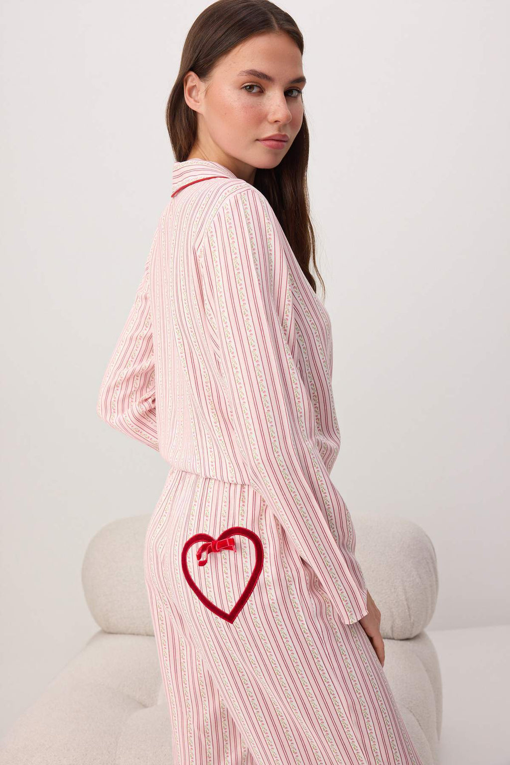 Long Sleeve Shirt and Trouser Pyjama Set