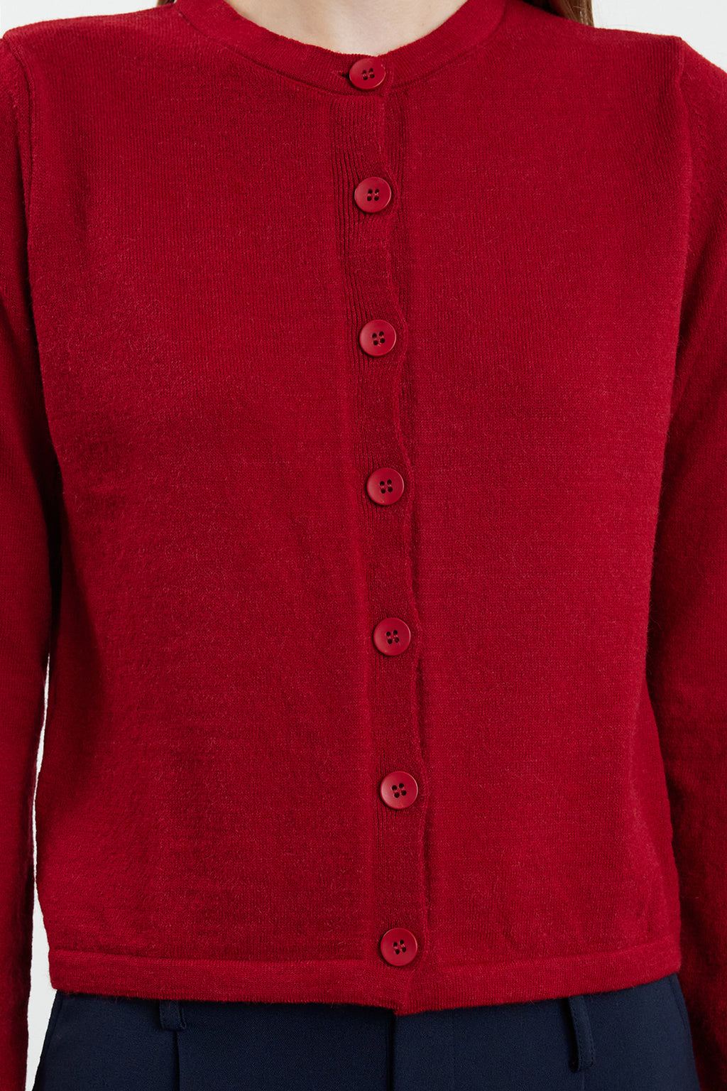 Long Sleeve Regular Fit Knitted Cardigan