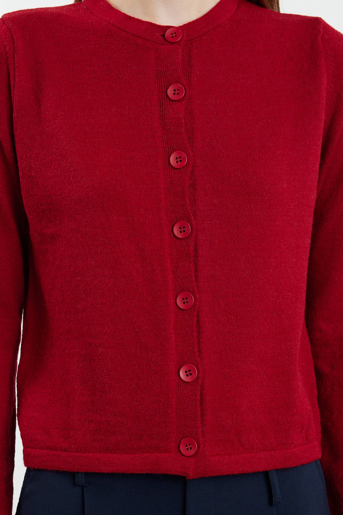 Long Sleeve Regular Fit Knitted Cardigan