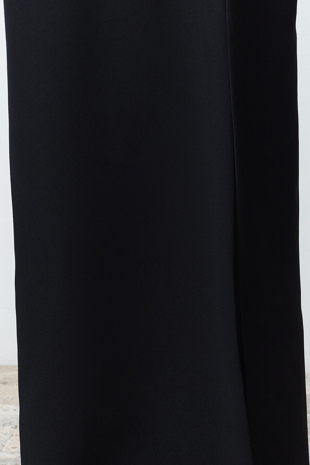 Boat Neck Sleeveless Padded Maxi Dress