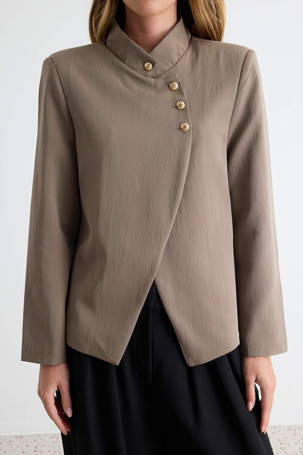 Double Breasted Tailored Blazer Jacket