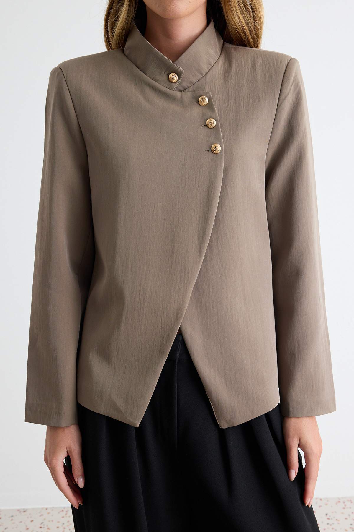 Double Breasted Tailored Blazer Jacket