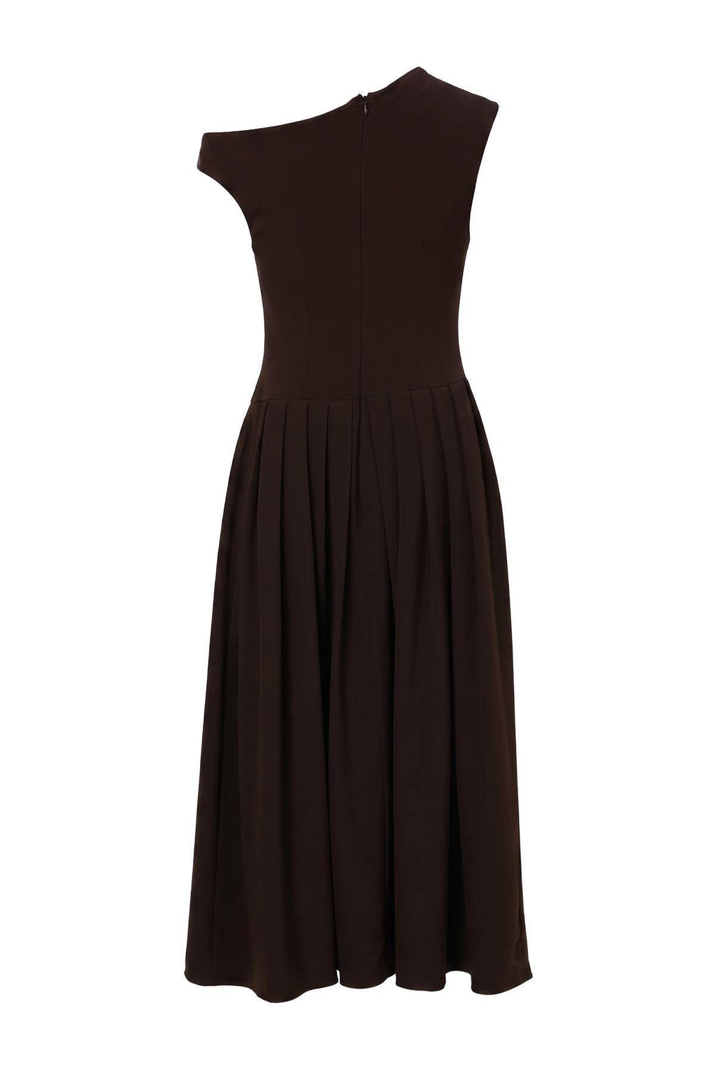 Sleeveless Round Neck A-Line Maxi Dress