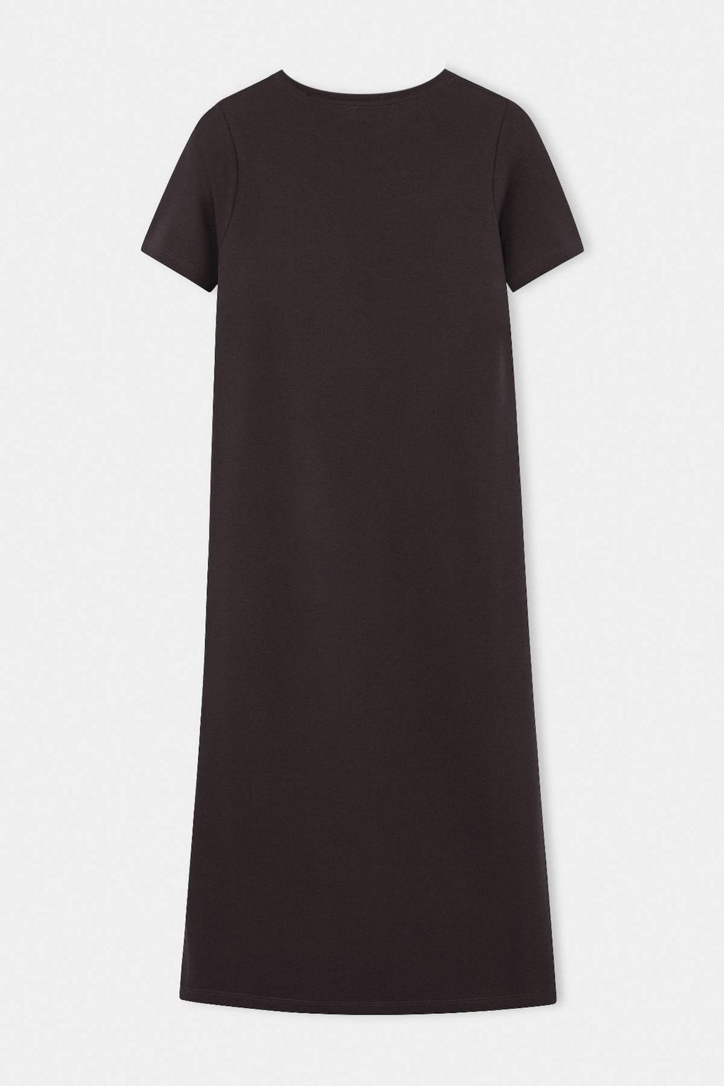 Crew Neck Short Sleeve Maxi Dress