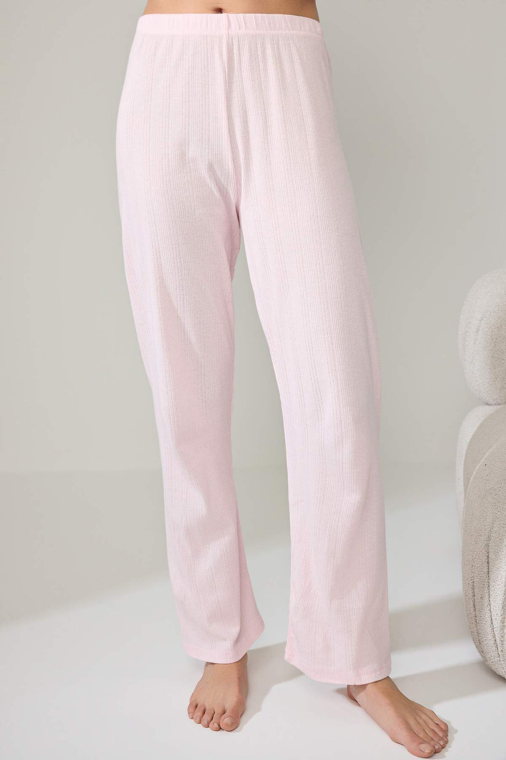 Short Sleeve Crew Neck Button Front Pyjama Set