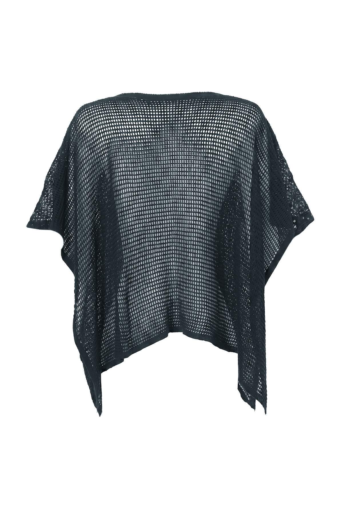 Sequin Embellished Boat Neck Batwing Sleeve Knit Jumper