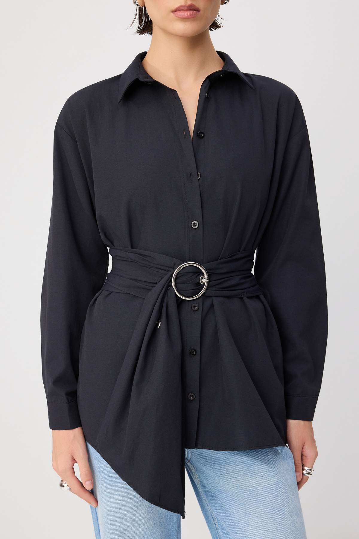 Classic Collar Long Sleeve Regular Fit Shirt