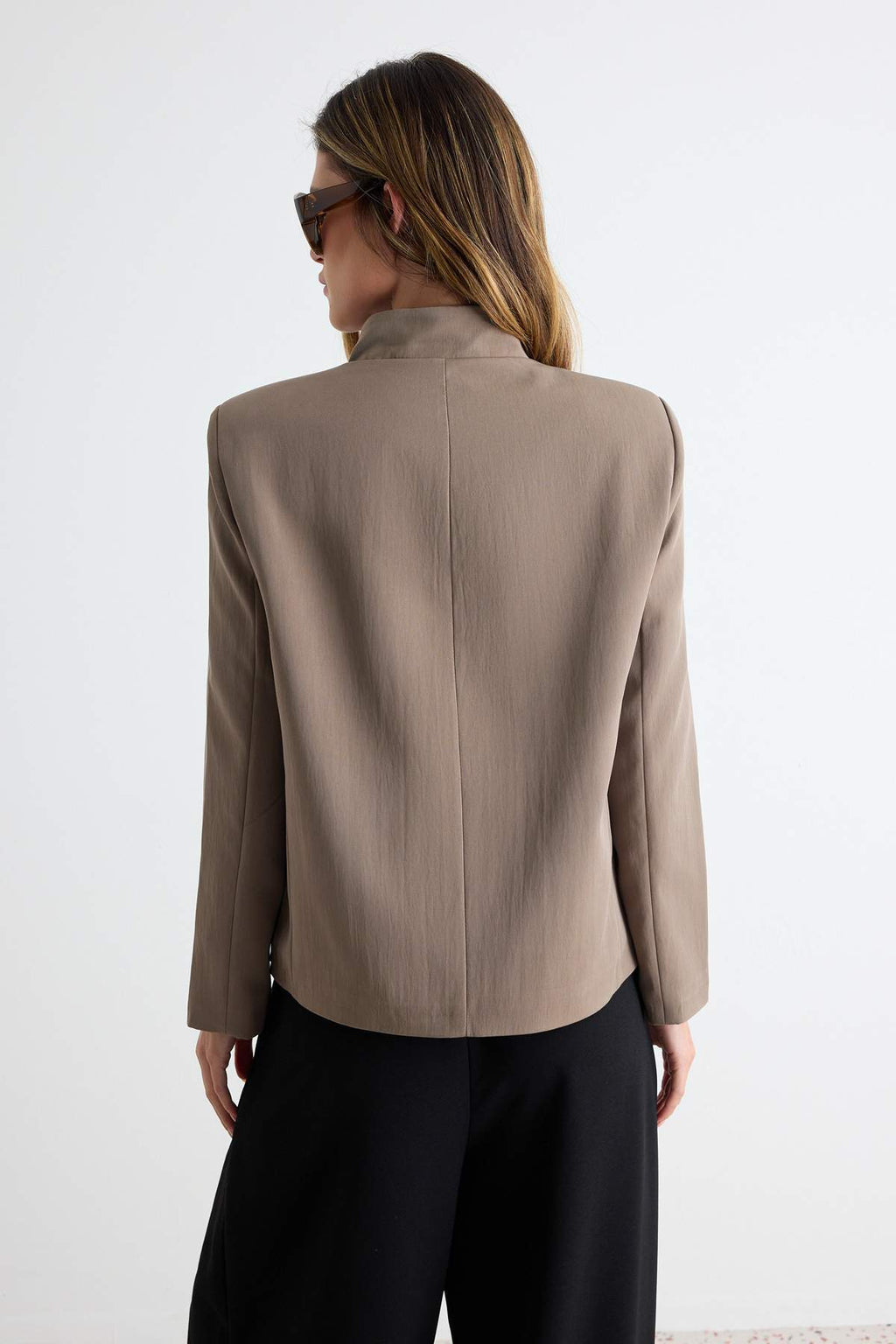 Double Breasted Tailored Blazer Jacket