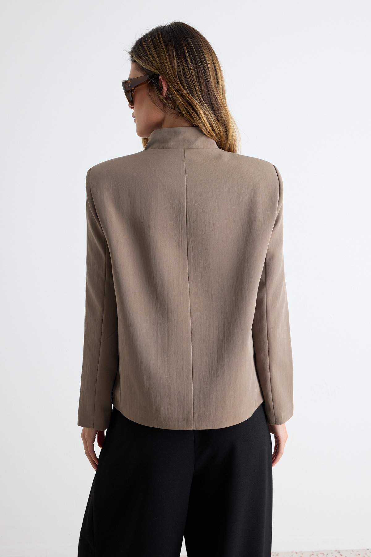 Double Breasted Tailored Blazer Jacket