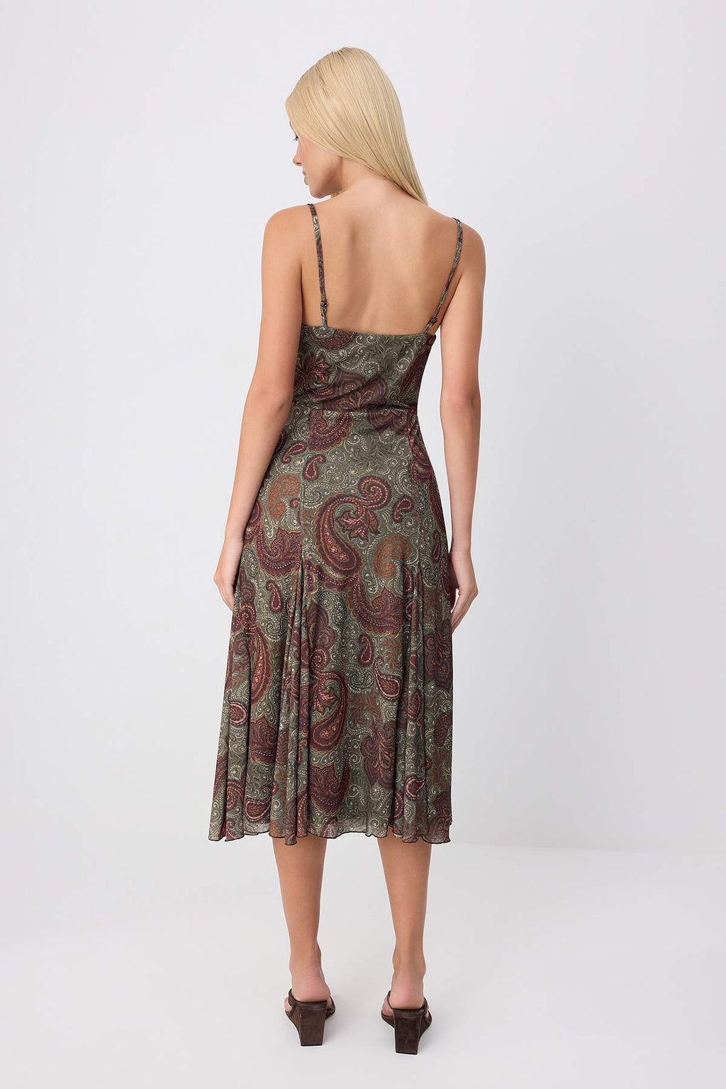 Scoop Neck Thin Strap Sleeveless Mini Dress