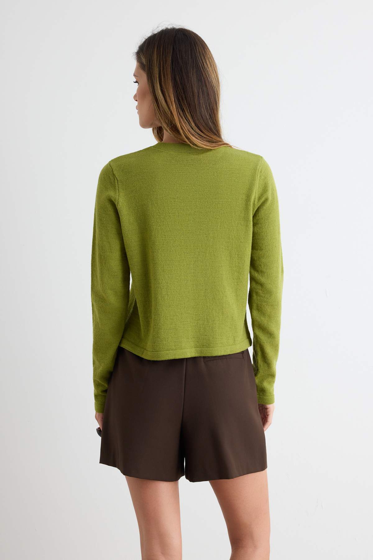 Long Sleeve Regular Fit Knitted Cardigan