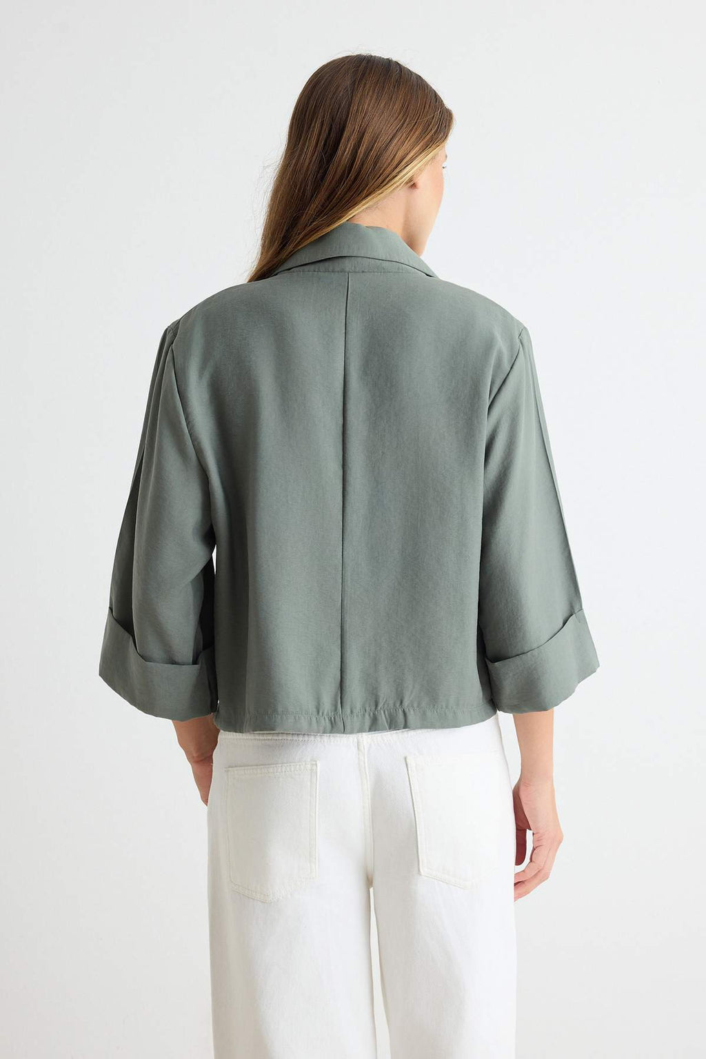 Relaxed Fit Seasonal Crop Jacket