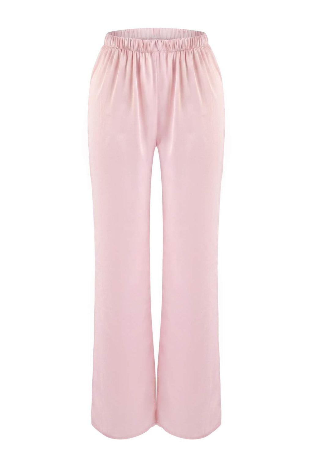 Lace Detail Satin Cami Pyjama Set