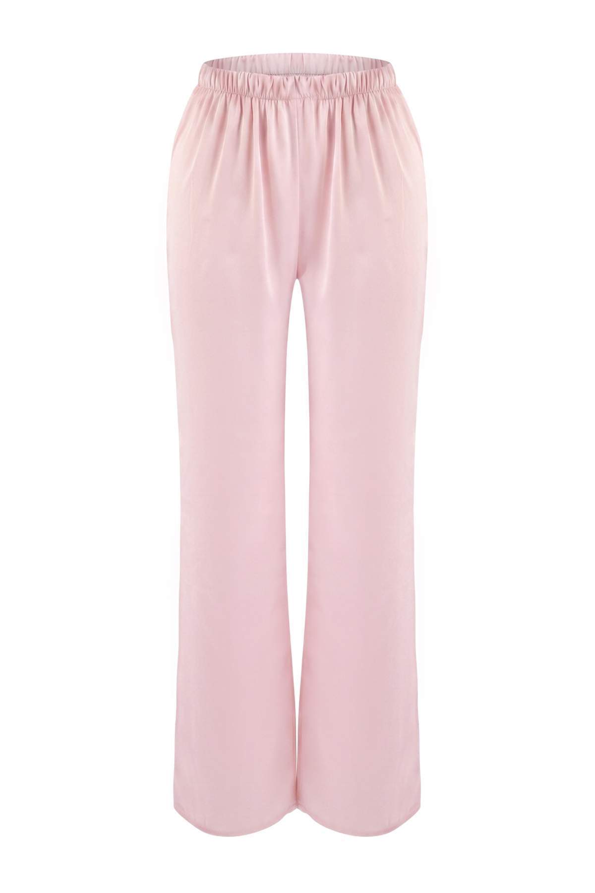 Lace Detail Satin Cami Pyjama Set