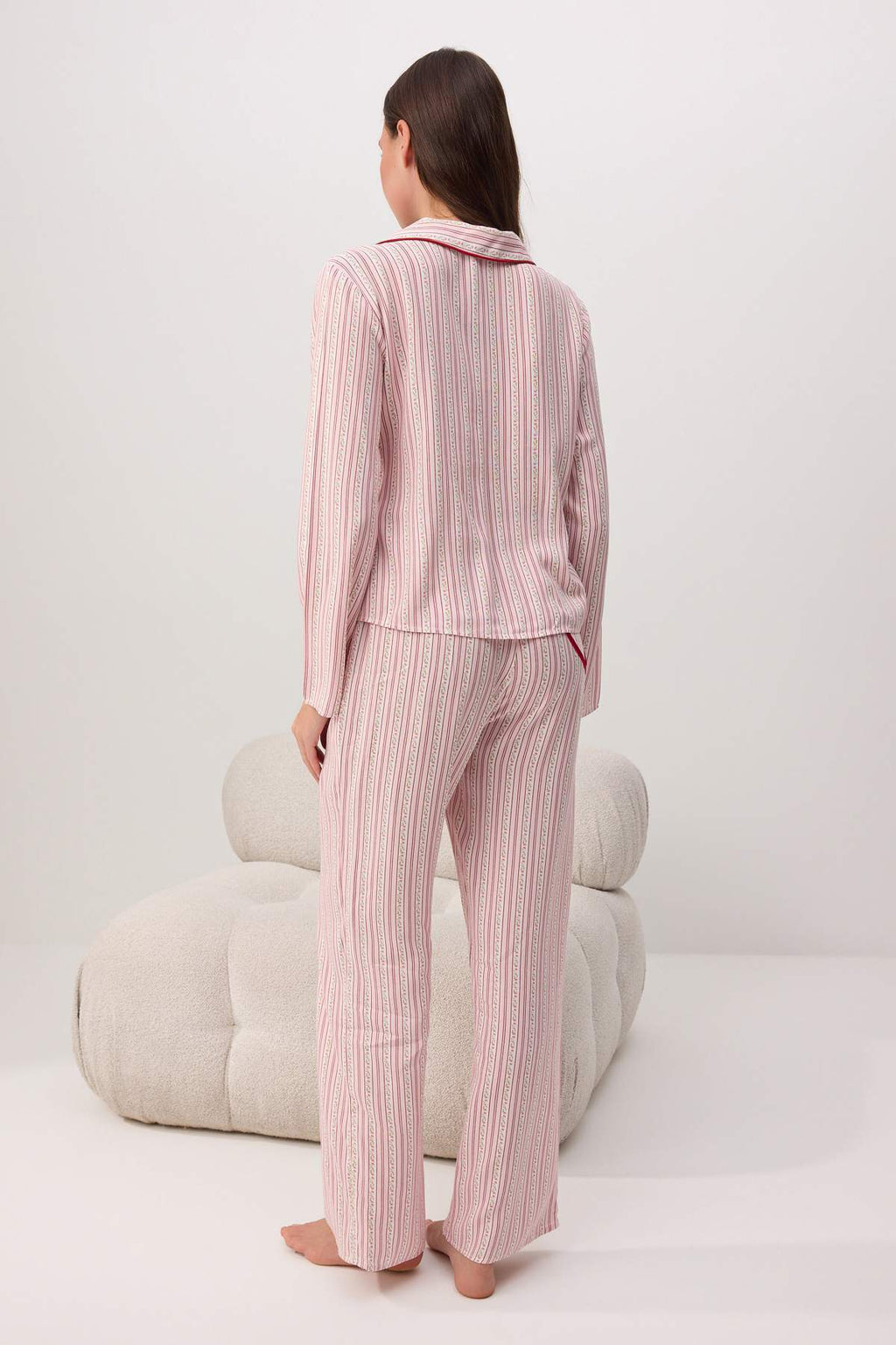 Long Sleeve Shirt and Trouser Pyjama Set