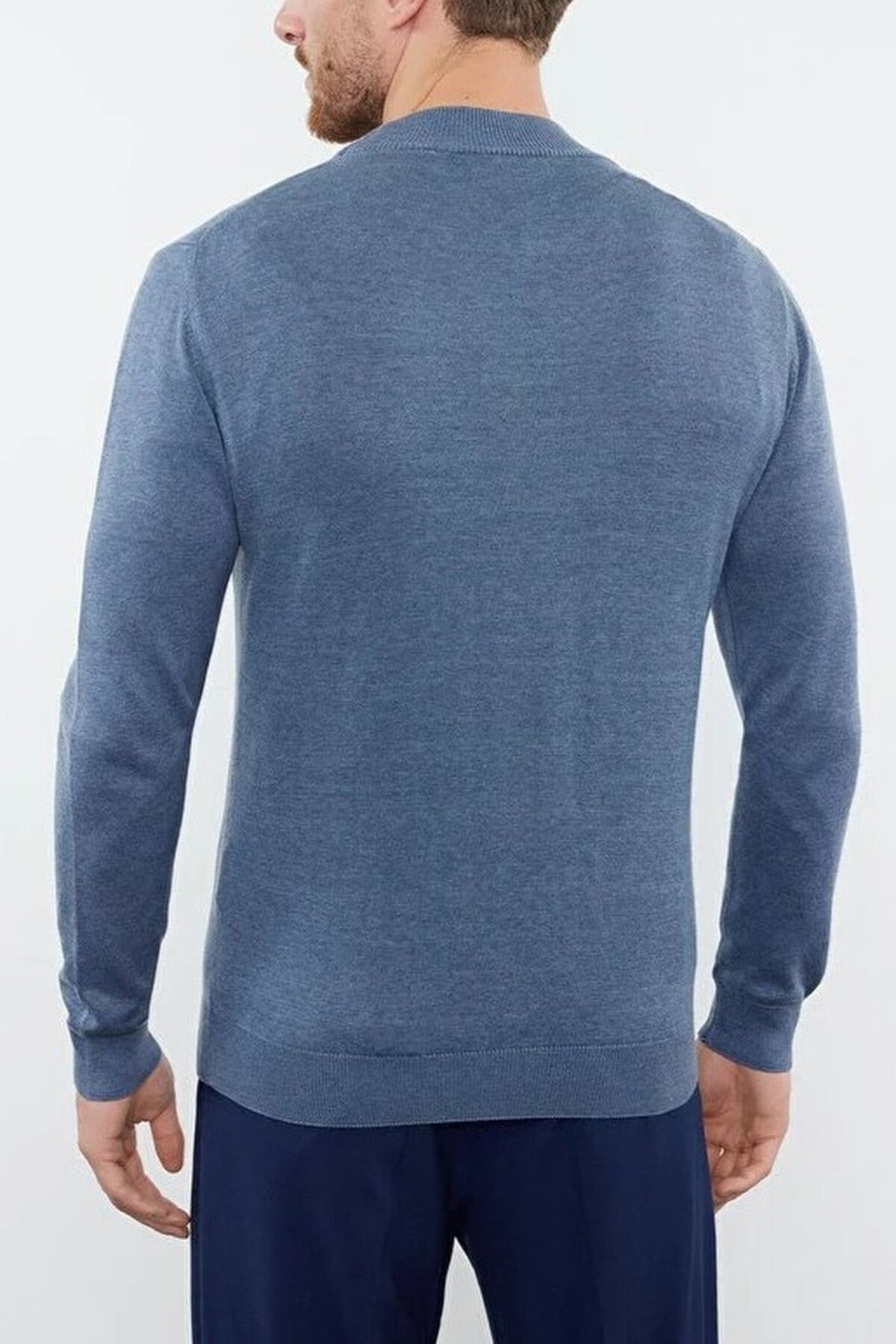 Half Turtleneck Knit Sweater