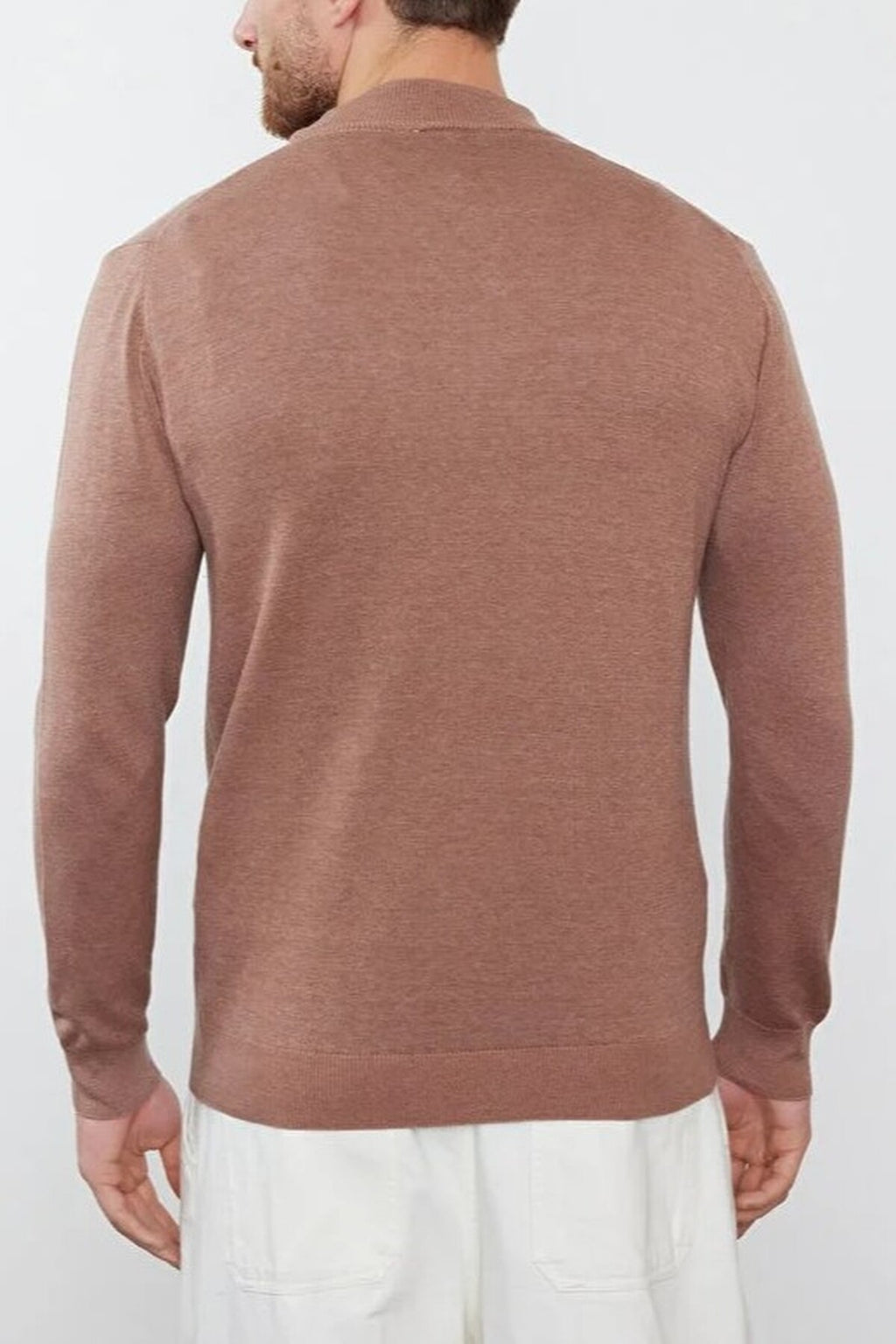 Half Turtleneck Knit Sweater