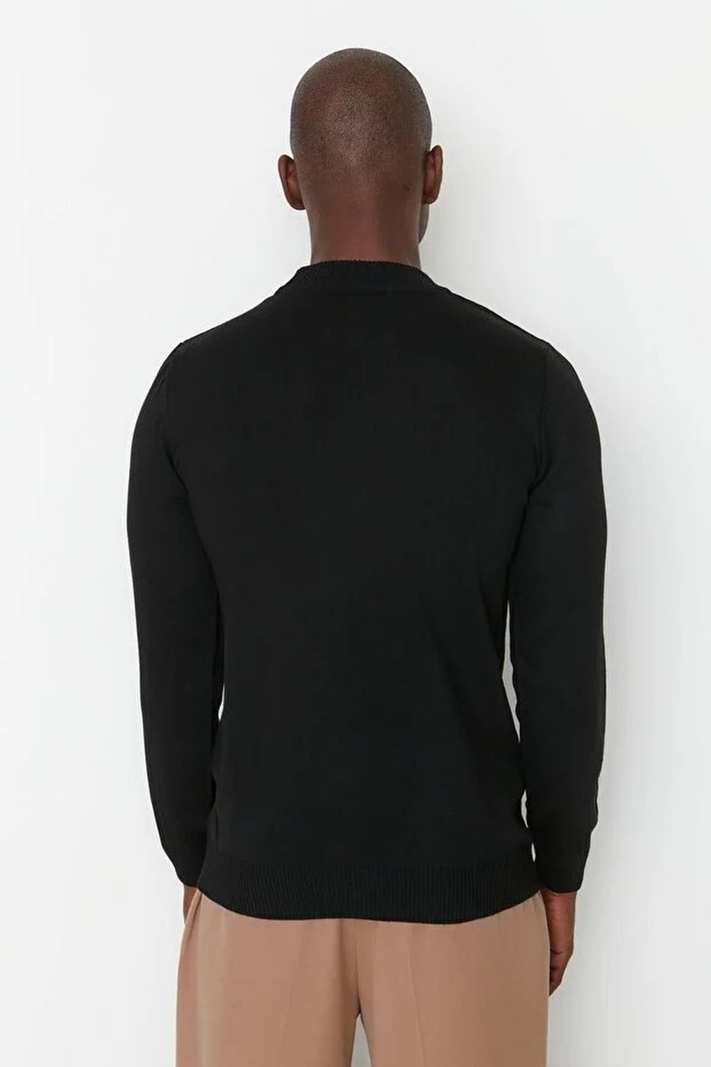 Half Turtleneck Basic Sweater