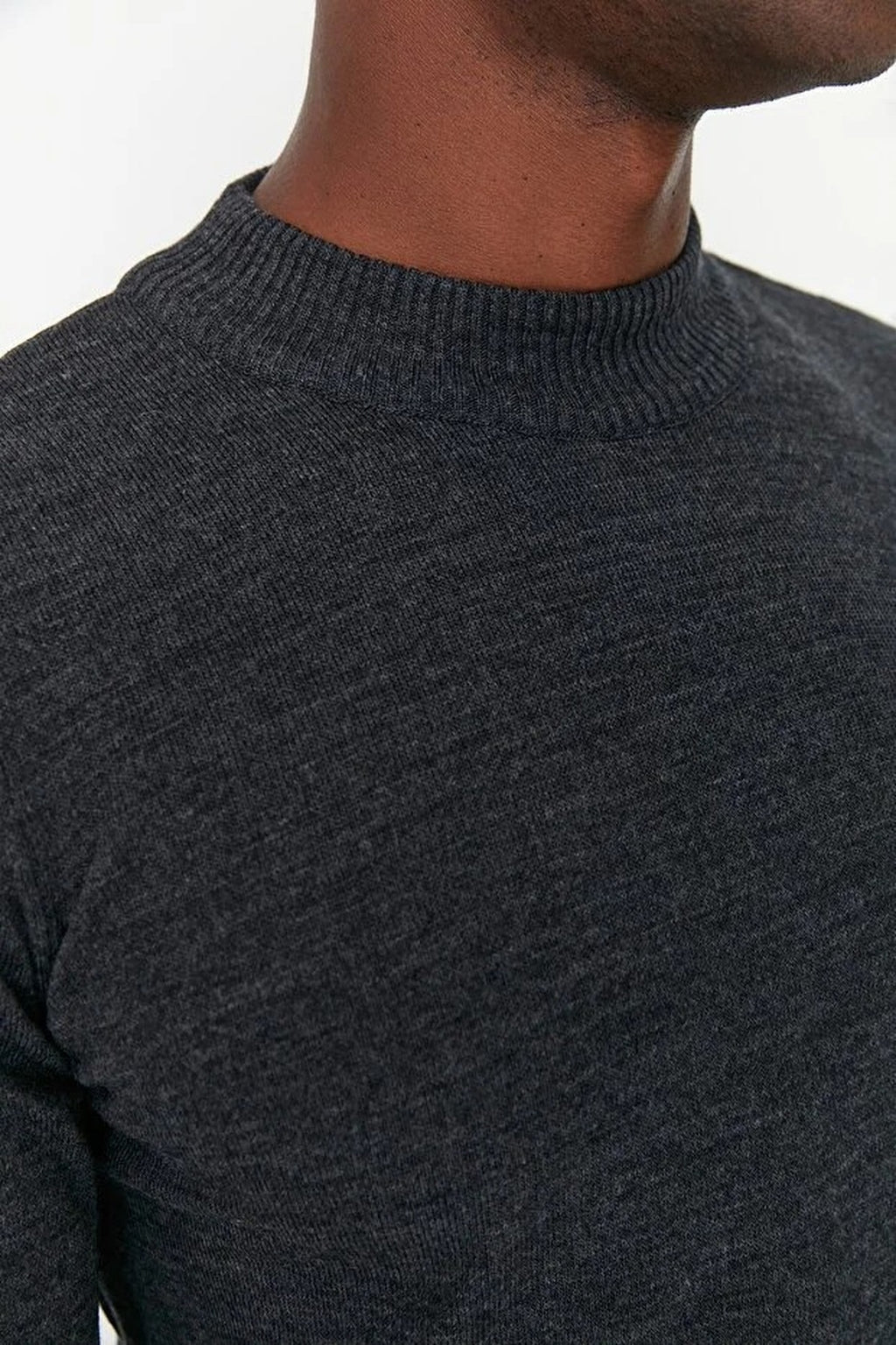 Half Turtleneck Basic Sweater
