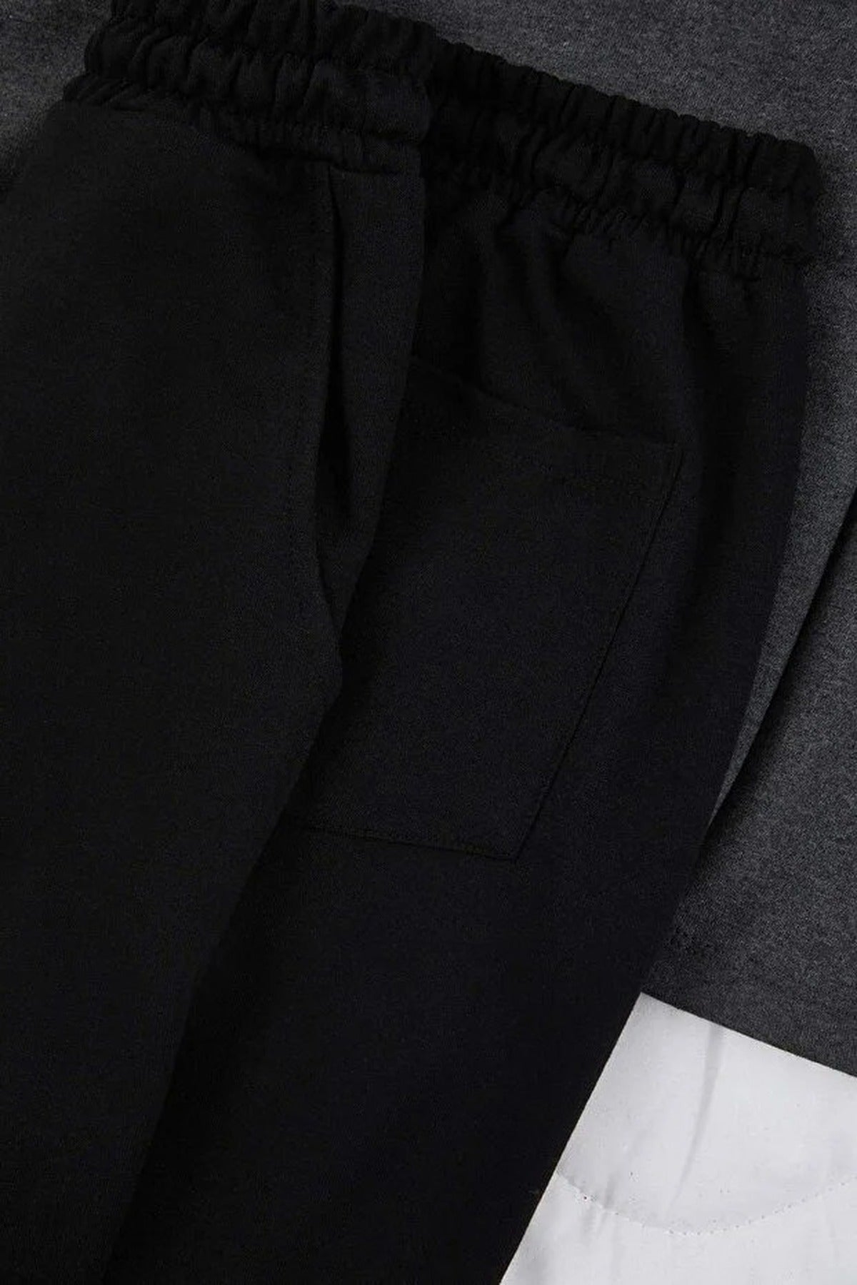 2-Piece Regular Slogan Printed Knit Pajama Set