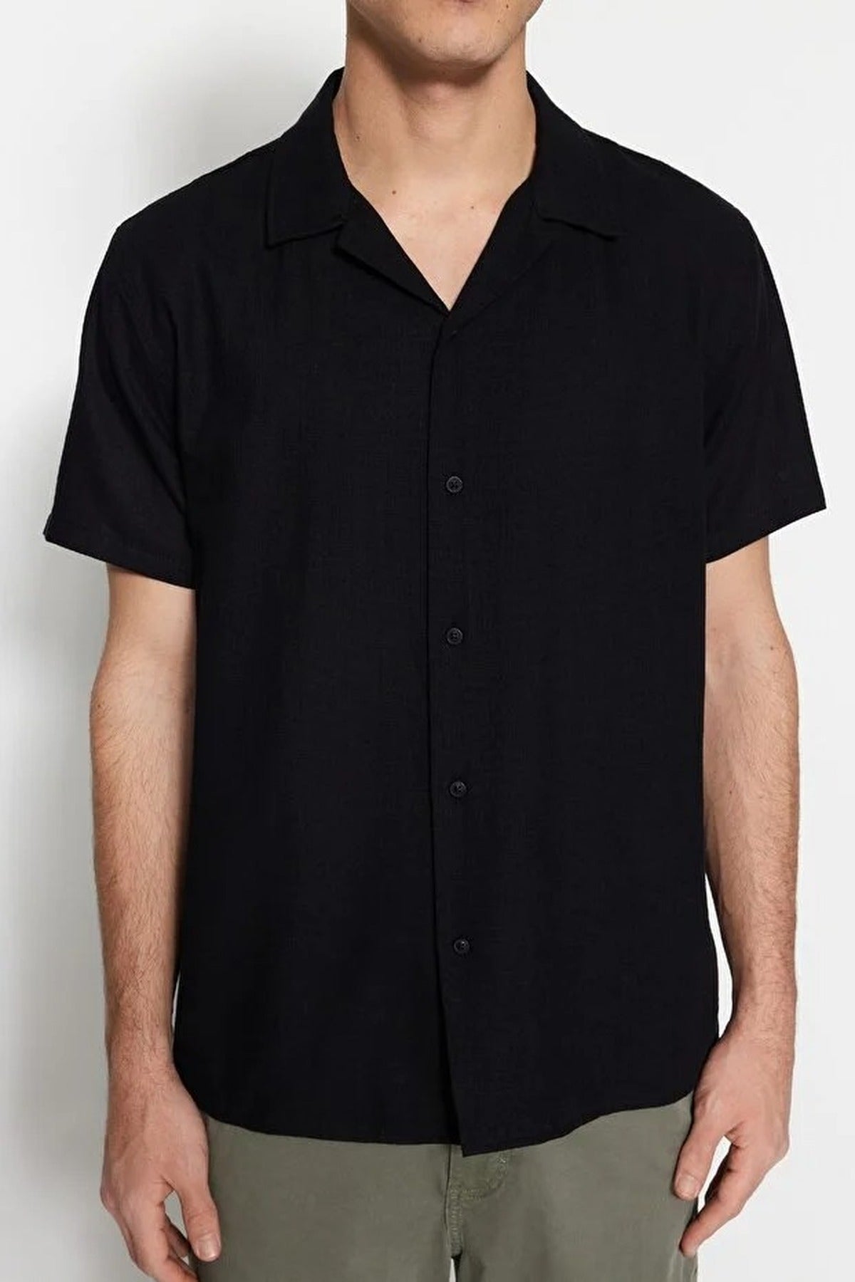 Relaxed Fit Short Sleeve Shirt