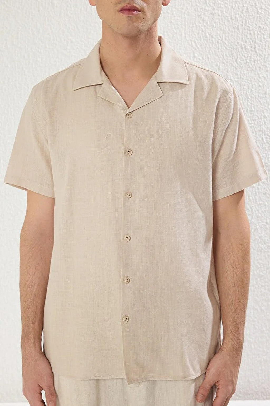 Relaxed Fit Short Sleeve Shirt