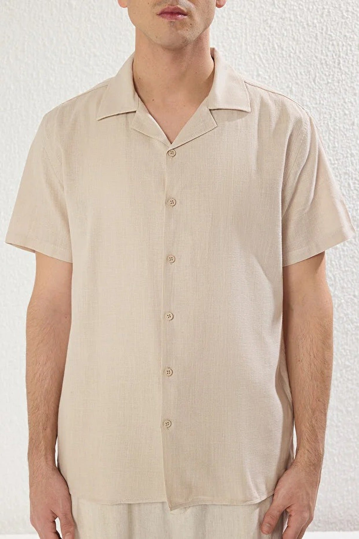 Relaxed Fit Short Sleeve Shirt