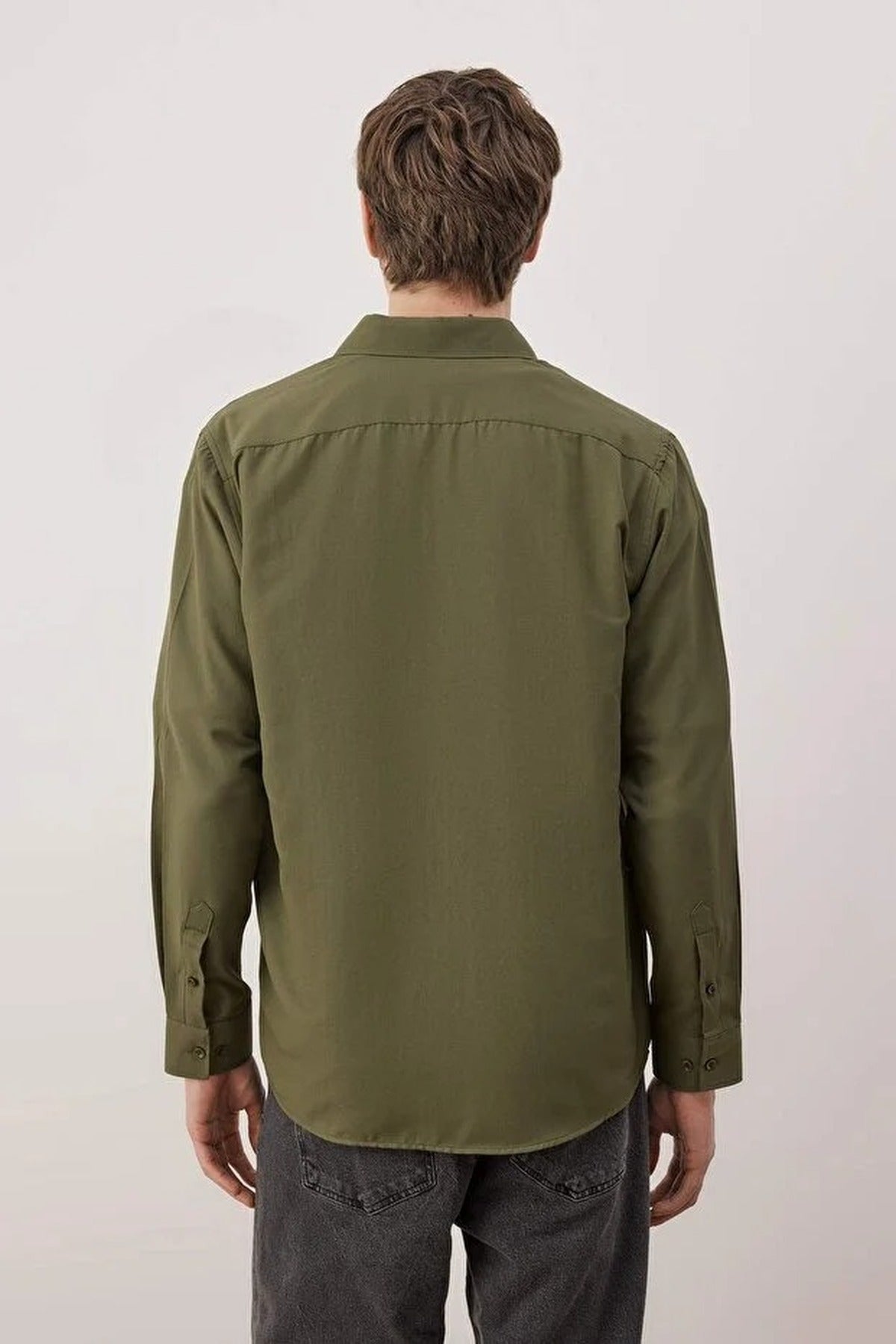 Oxford Smart Shirt with Embroidery Details