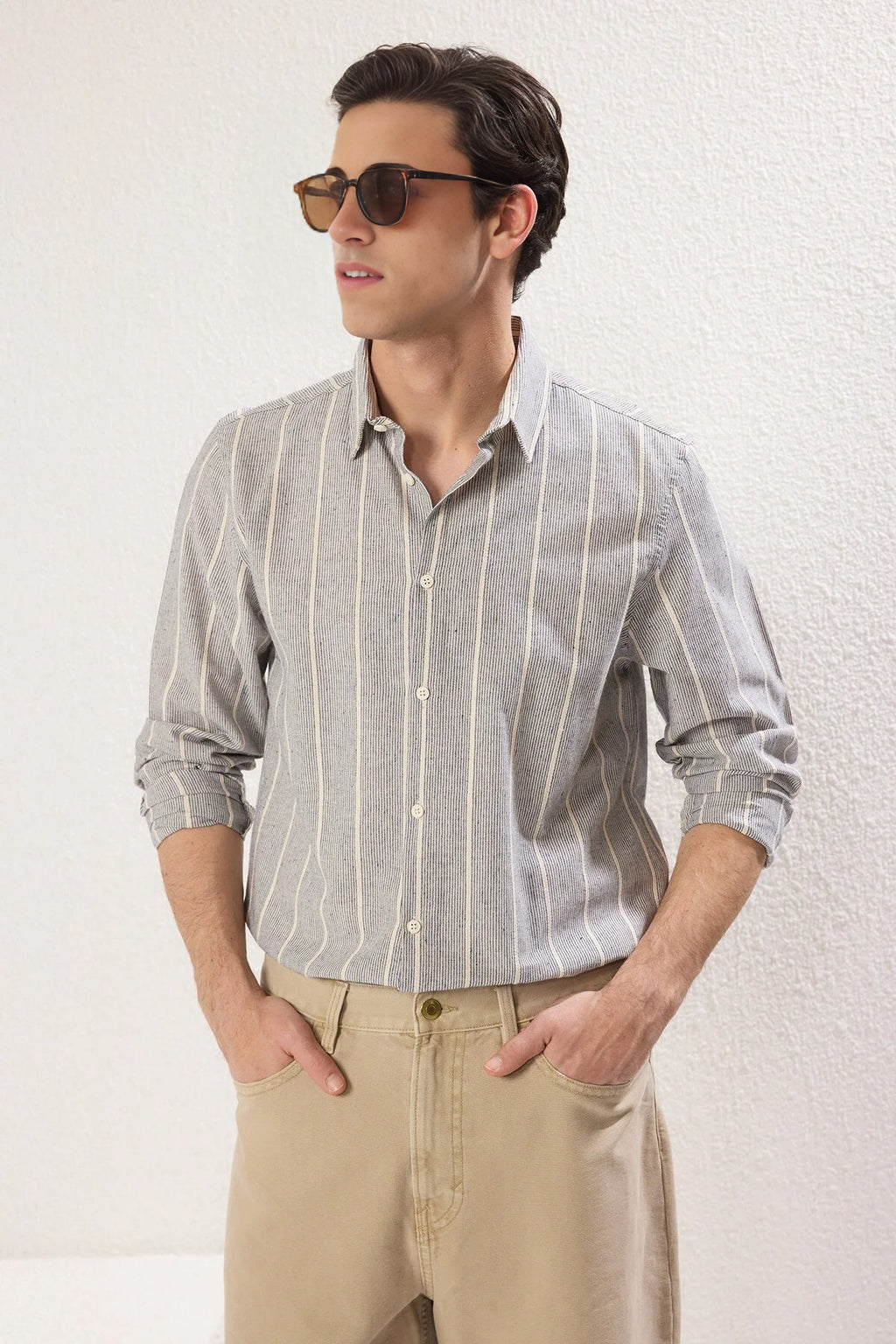 Linen Look Shirt
