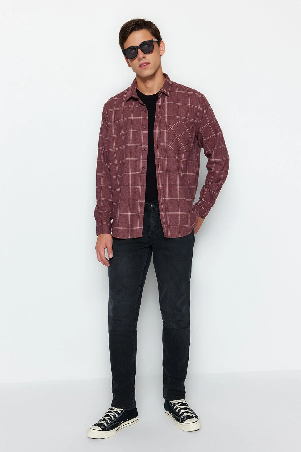 Lumberjack Argyle Shirt with One Pocket