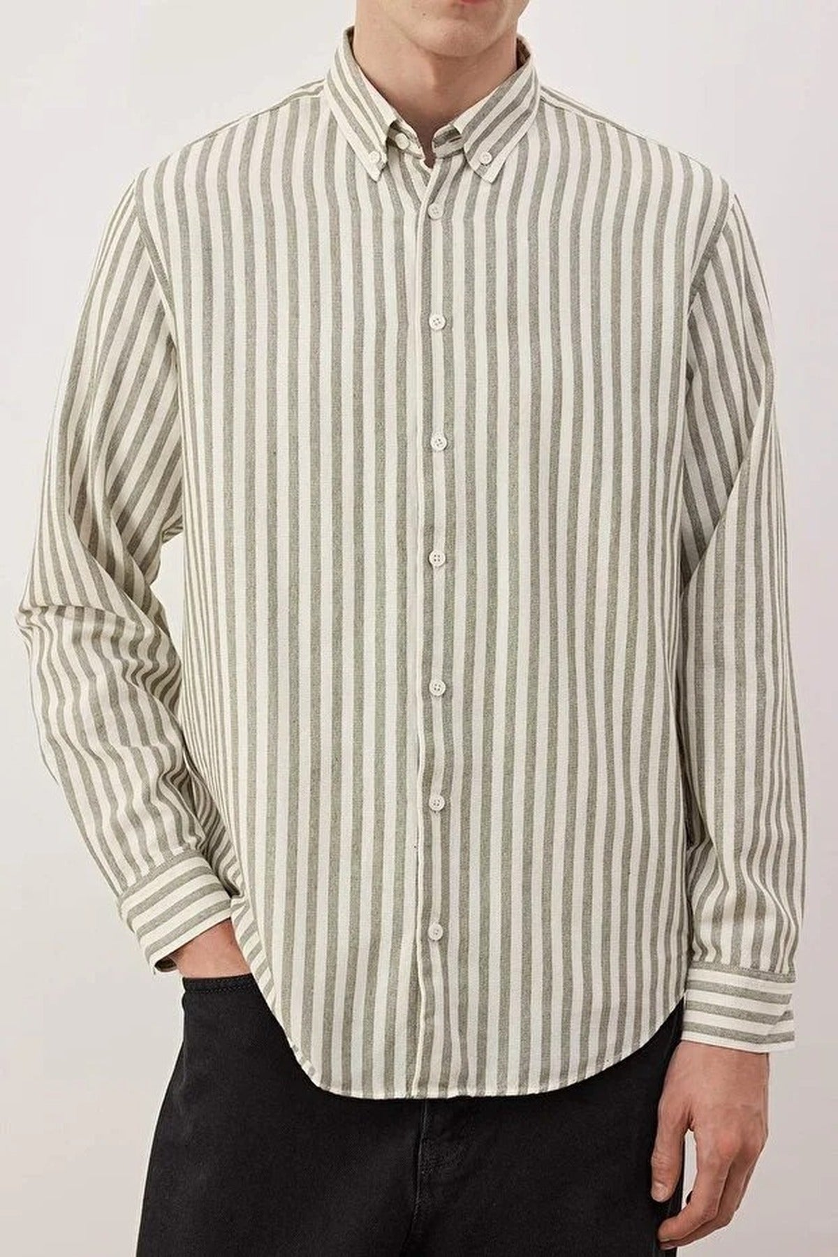 Regular Fit Striped Shirt