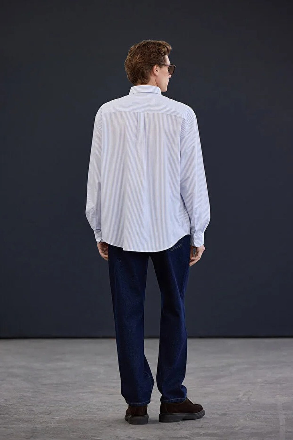 Striped Oversize Fit Shirt