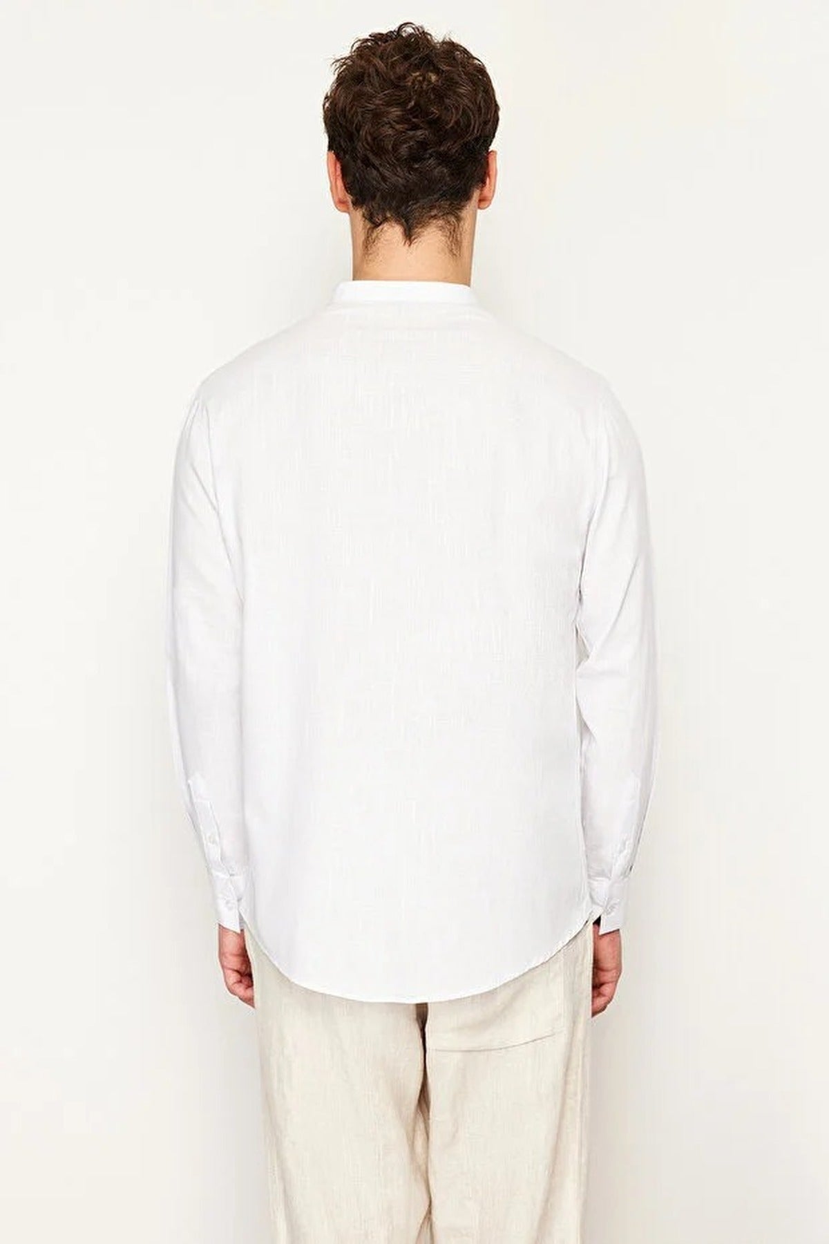 100% Cotton Shirt with Embroidery Detail