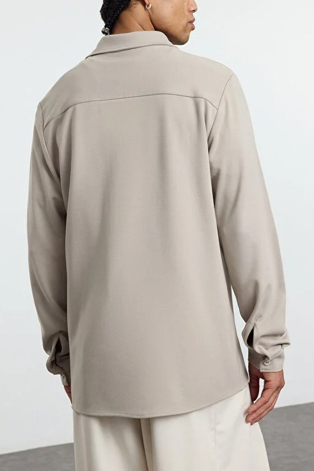 Regular Comfortable Knit Fabric Shirt