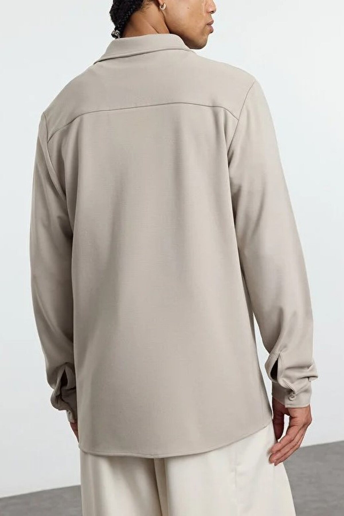 Regular Comfortable Knit Fabric Shirt