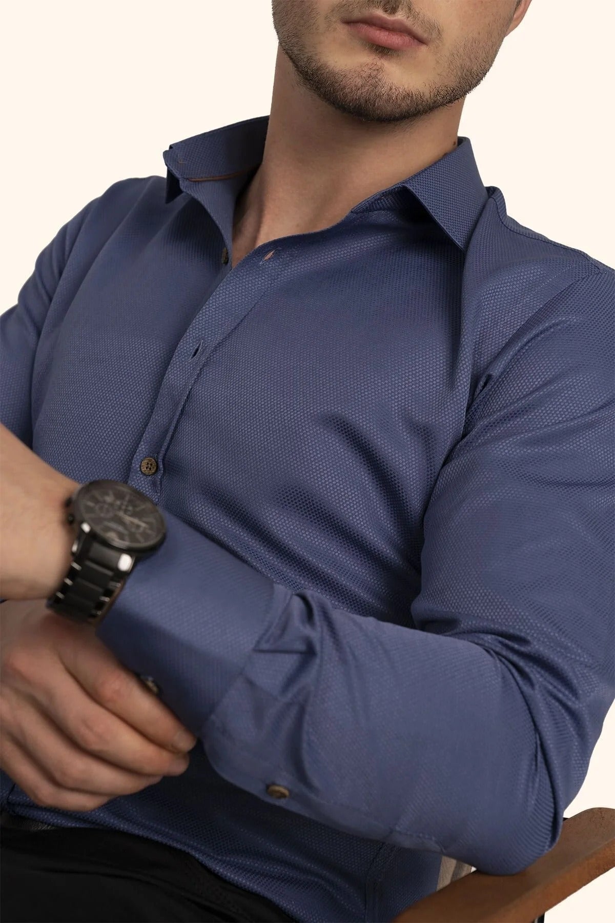 Button-Down Slim Fit Shirt