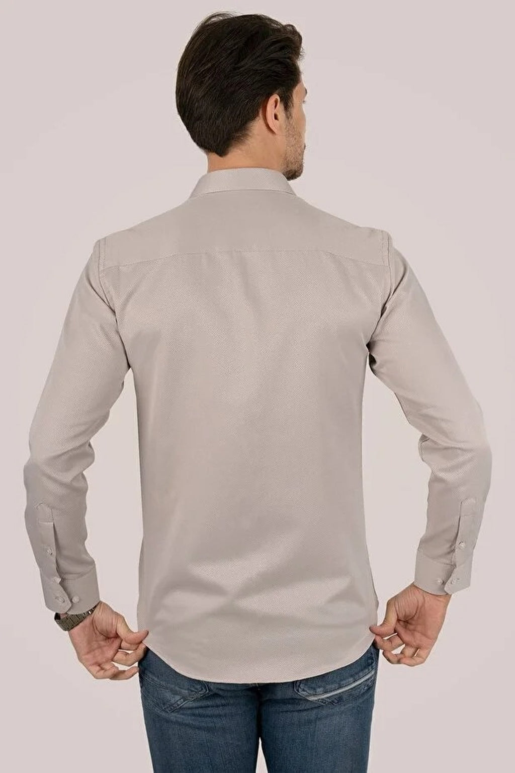 Button-Down Slim Fit Shirt