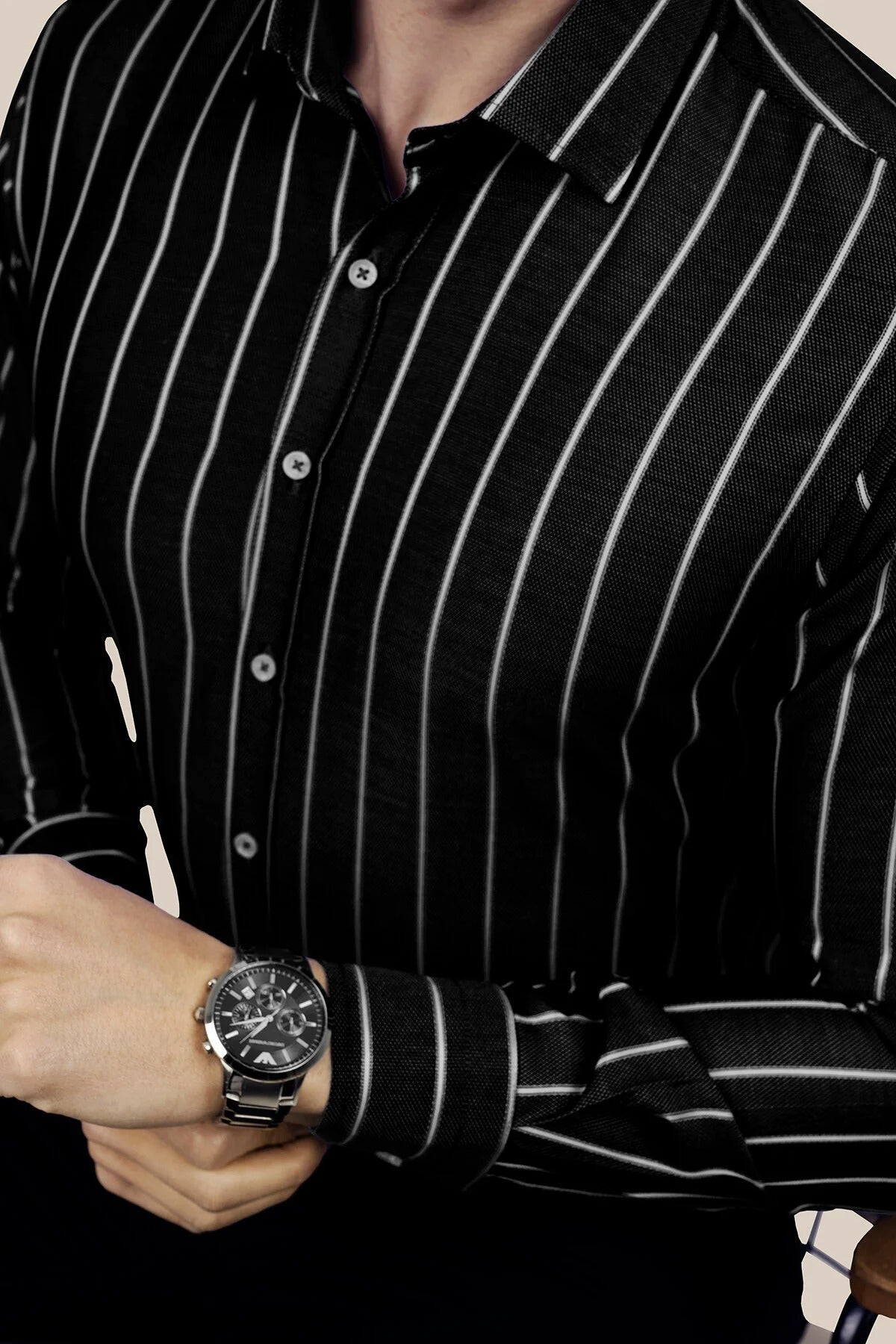Striped Slim Fit Shirt