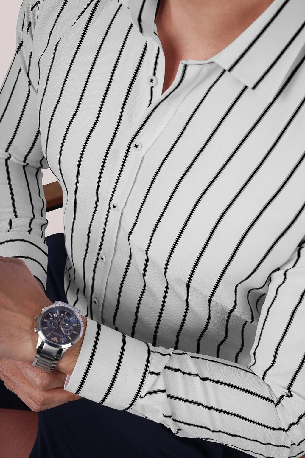 Striped Slim Fit Shirt