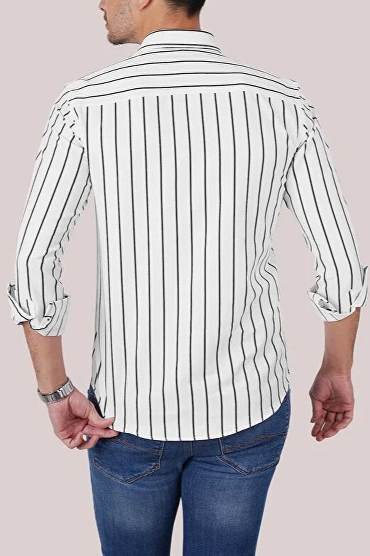 Striped Slim Fit Shirt