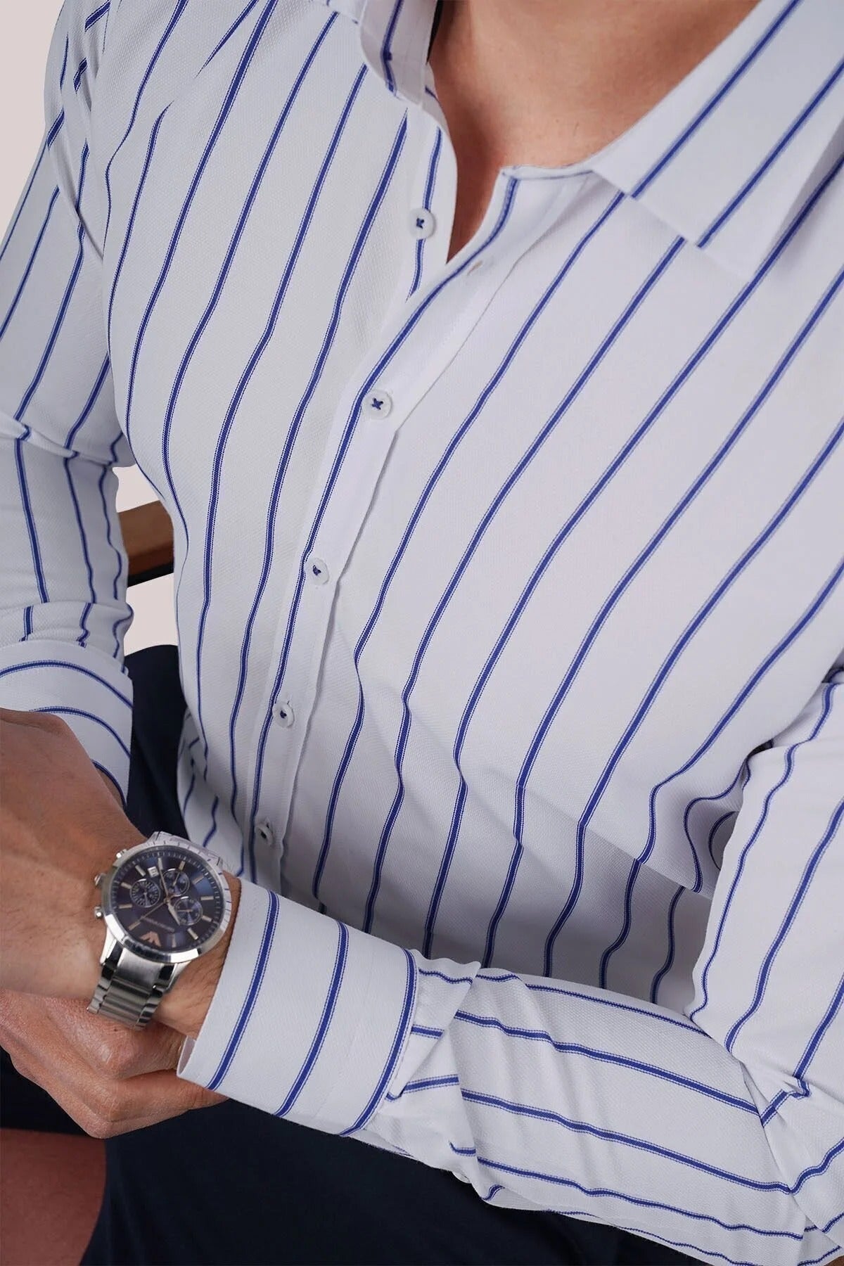 Striped Slim Fit Shirt