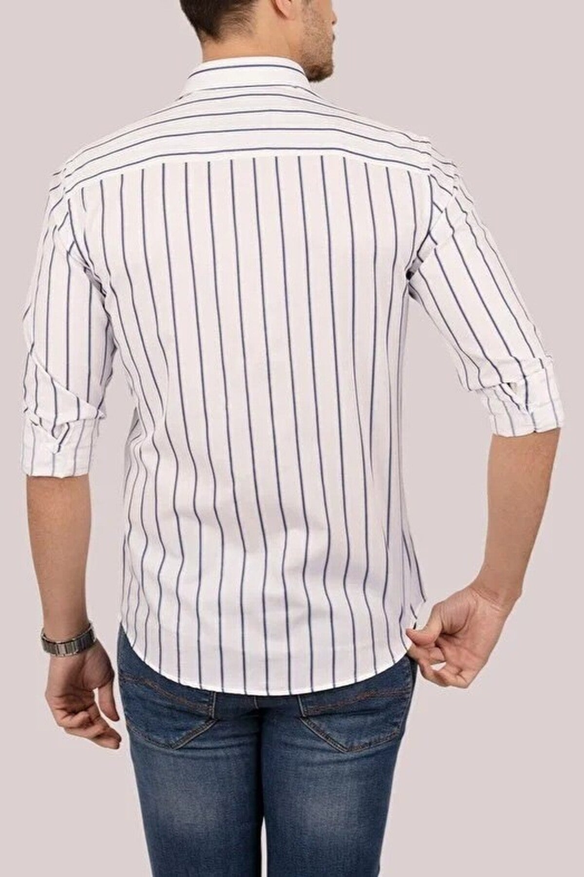 Striped Slim Fit Shirt