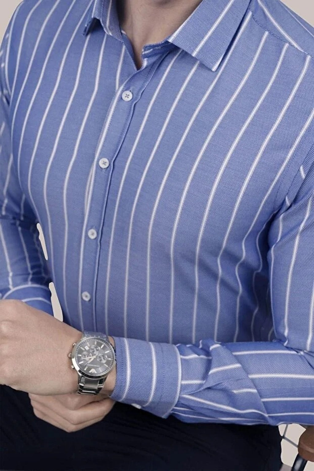 Striped Slim Fit Shirt