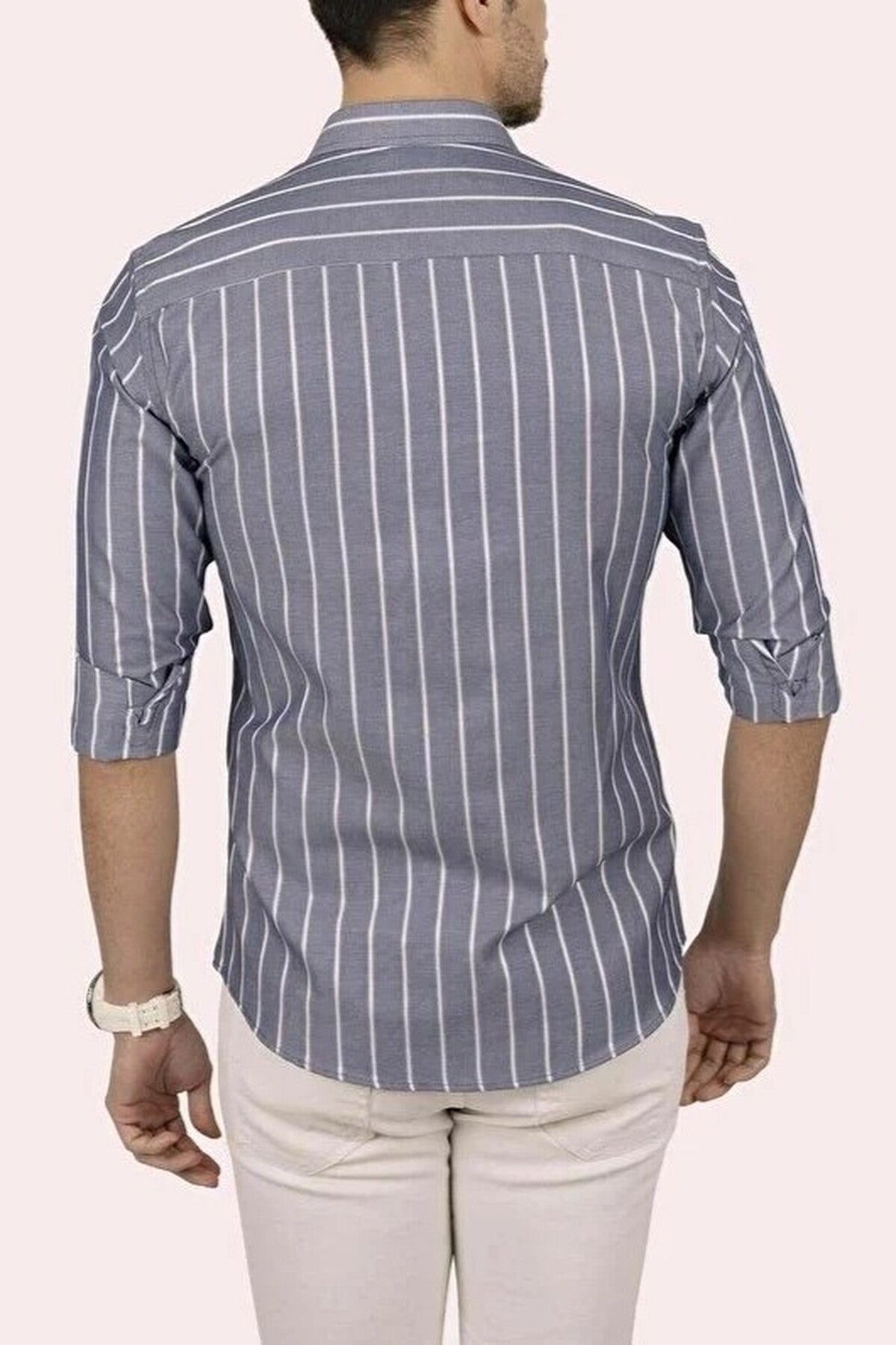 Striped Slim Fit Shirt