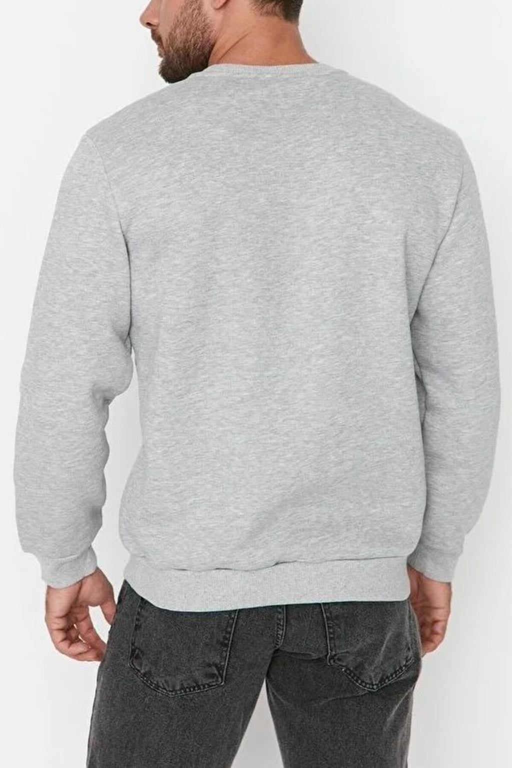 100% Cotton Regular Embroidered Polar Fleece Sweatshirt