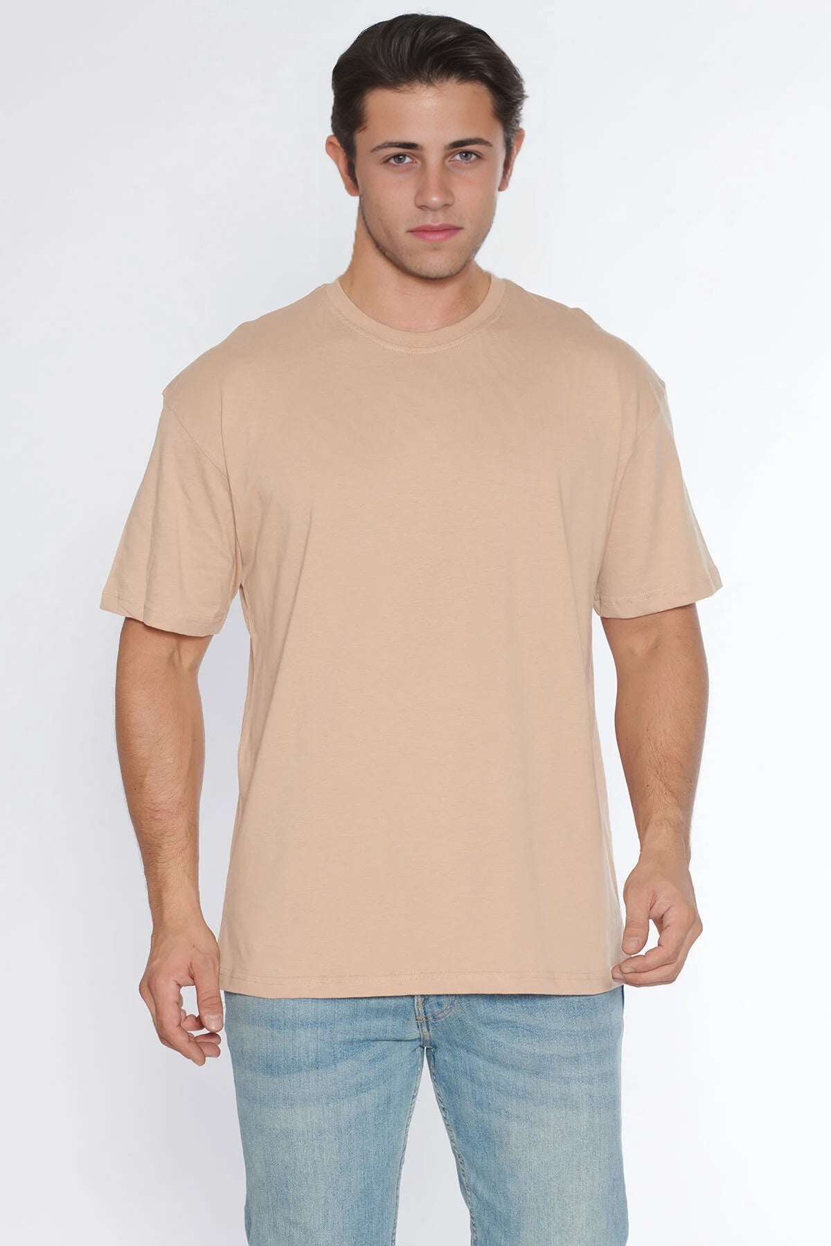 Crew Neck 100% Cotton Oversize T-Shirt