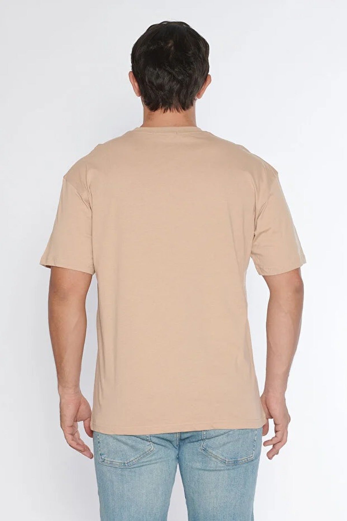 Crew Neck 100% Cotton Oversize T-Shirt